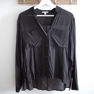 James Perse Long-Sleeve Blouse